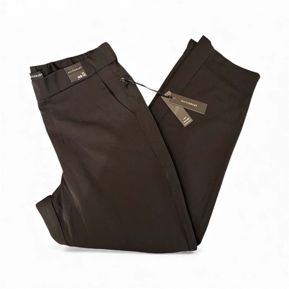 Dictionary Women’s Sz M 8/10 Black Silky Effortless Luxurious Pants